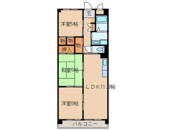 ジュニオの物件間取画像